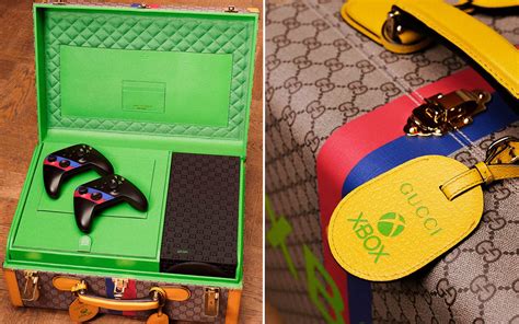 gucci xbox suitcase